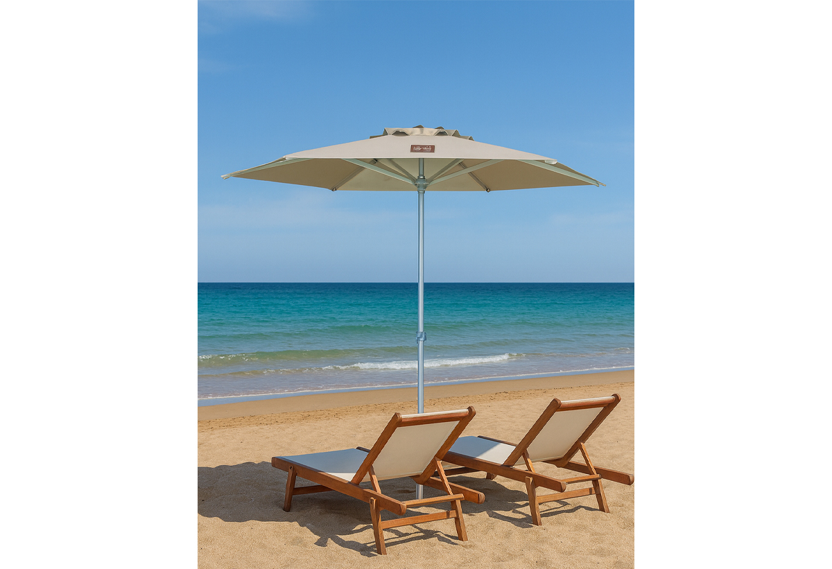 Απεικονίζεται η ομπρέλα 